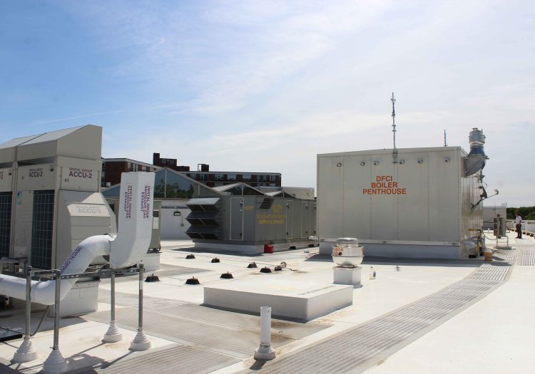 Dana Farber Lifetime Center roof